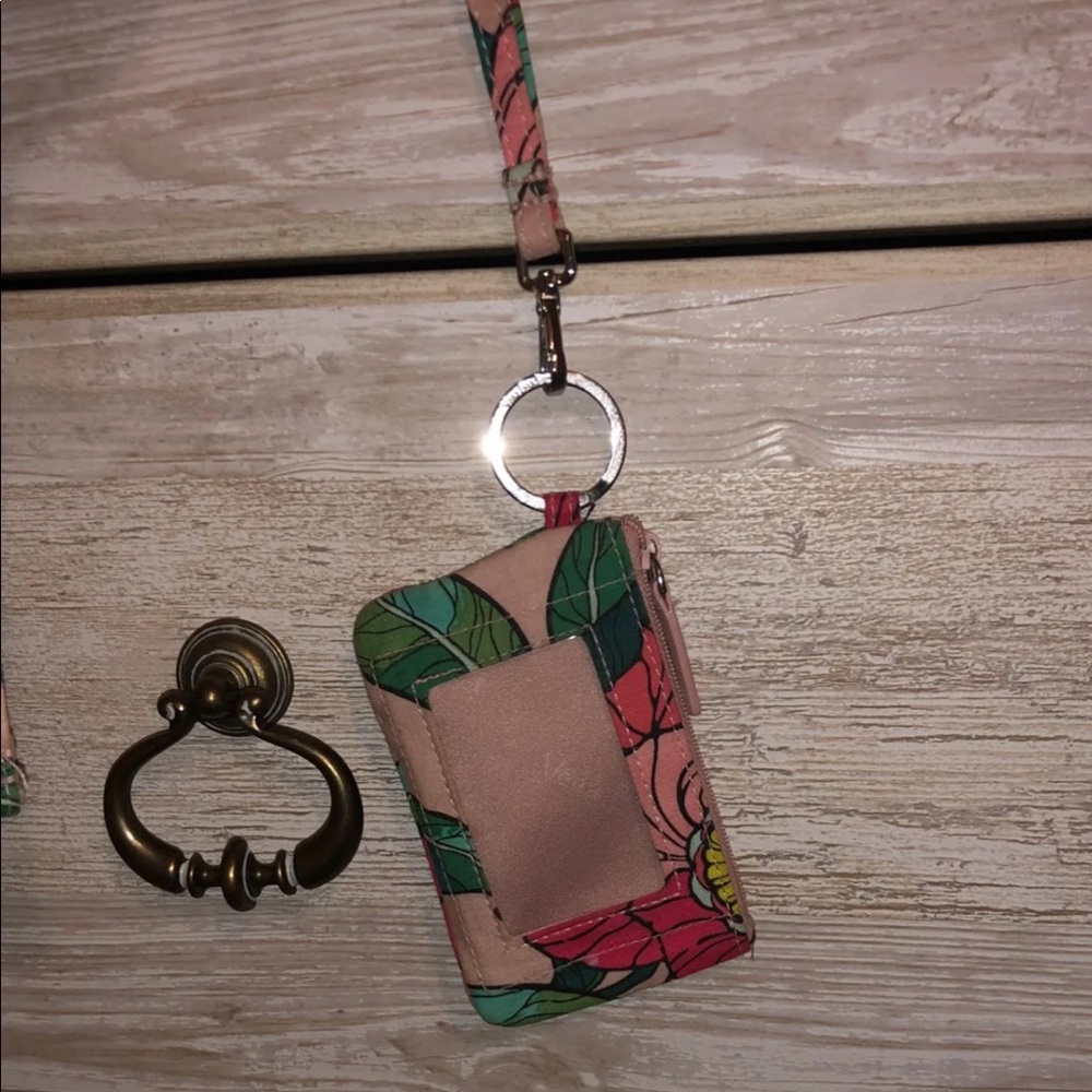 Vera Bradley id holder and lanyard